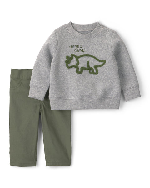 Carters Pantalon Here I Come 2pcs para Bebé Niño