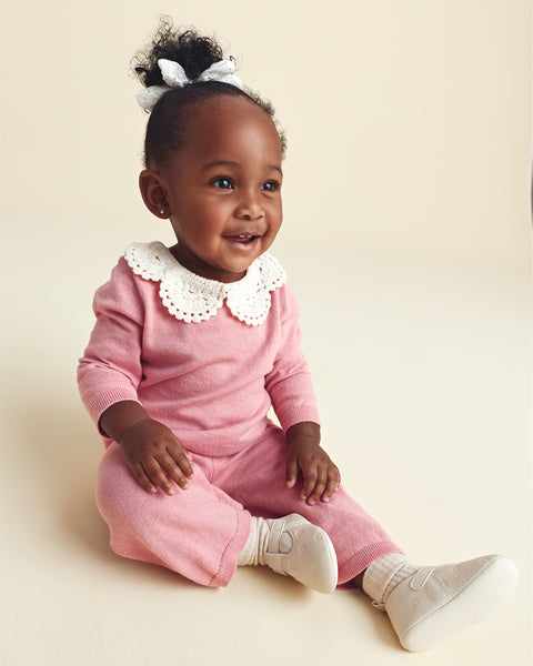 Carters Conjunto De Pantalon Pink 2pcs para Bebé Niña
