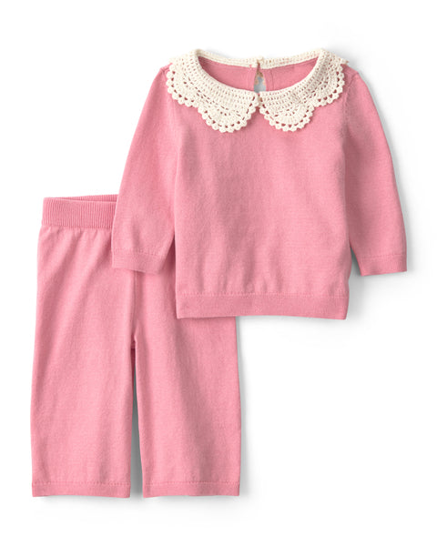Carters Conjunto De Pantalon Pink 2pcs para Bebé Niña