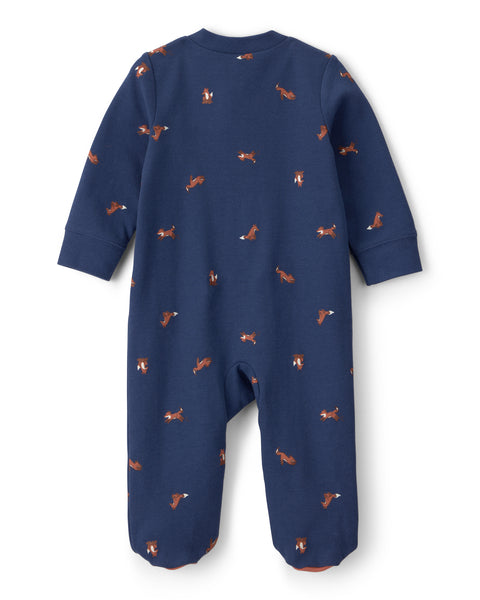 Carters Pijama Interlock Fox Print Foot para Bebé Niño