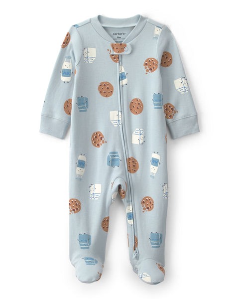 Carters Pijama Interlock Milk Cookies para Bebé Niño