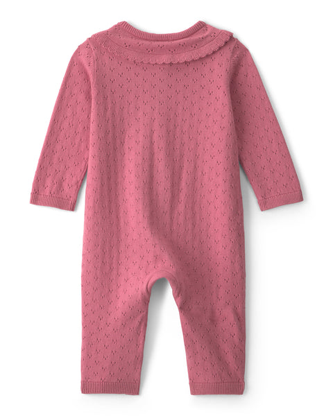 Carters Overol Pink Pointelle para Bebé Niña