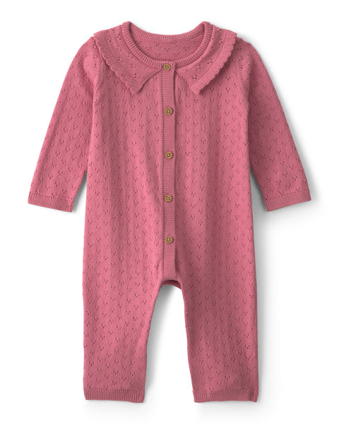 Carters Overol Pink Pointelle para Bebé Niña