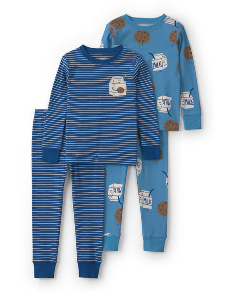 Carters Pijama Cotton Milk And Cookies S para Bebé Niño