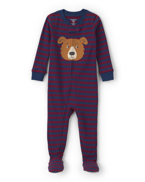 Carters Pijama Cotton Dog Face para Bebé Niño