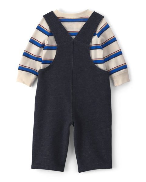 Carters Conjunto De Pantalon Denim W/stripe para Bebé Niño