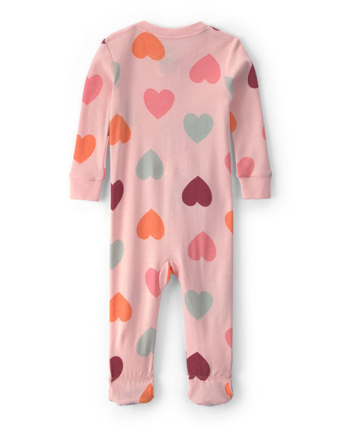 Carters Pijama Cotton Pink Hearts para Bebé Niña