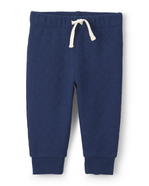 Carters Conjunto De Pantalon Navy Stripe Mc para Bebé Niño