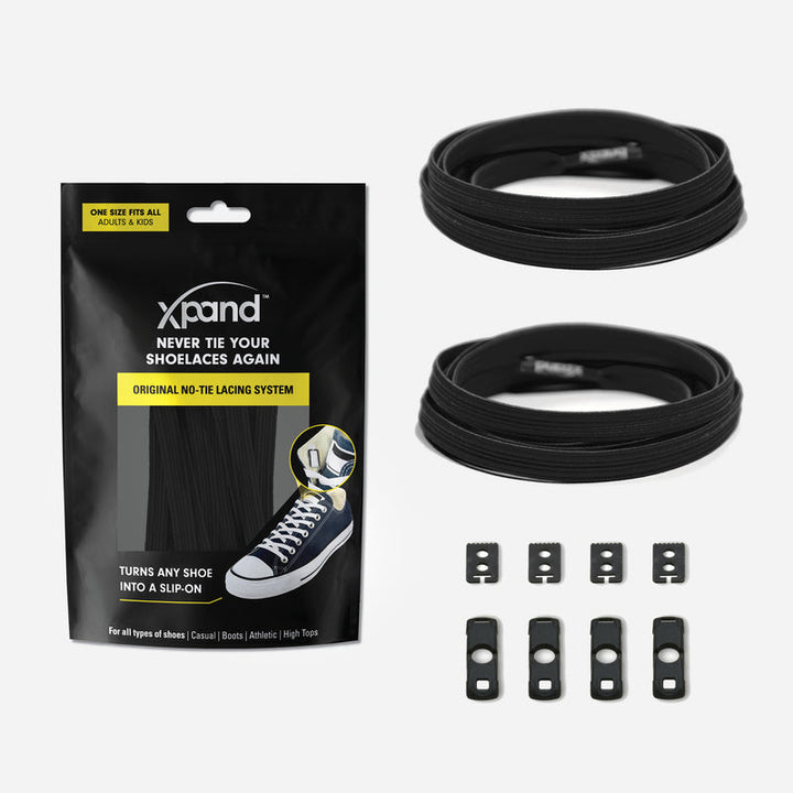XPAND CORDONES ORIGINAL NO TIE BLACK