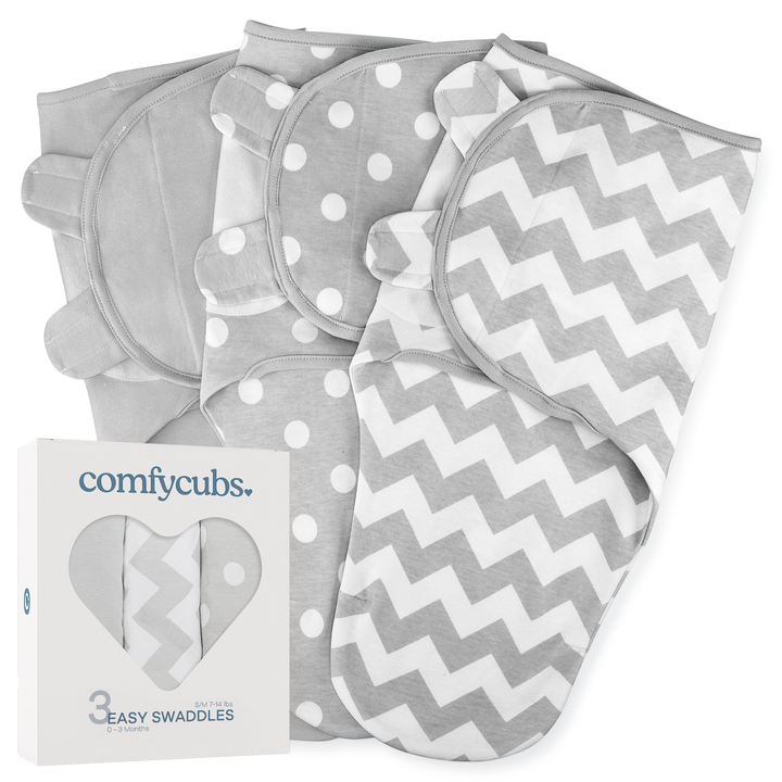COMFY CUBS BEBE NIÑO ENCHUMBADOR EASY GREY SM