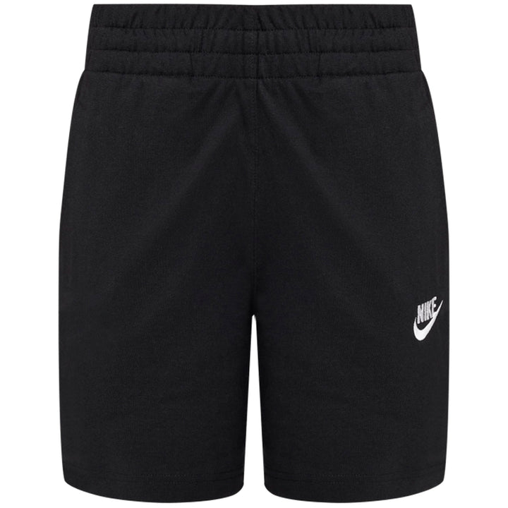 NIKE NIÑO SHORT K NSW CLUB KNIT 6IN LBR BLACK/WHITE
