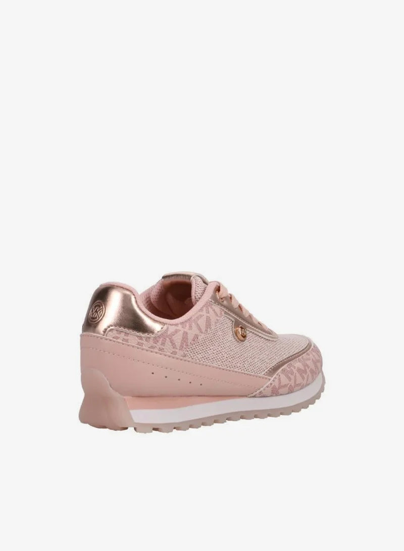 MICHAEL KORS NIÑA ZAPATILLA NOVA PINK MESH/ROSE GOLD METALLIC/BALLET MONOGRAM