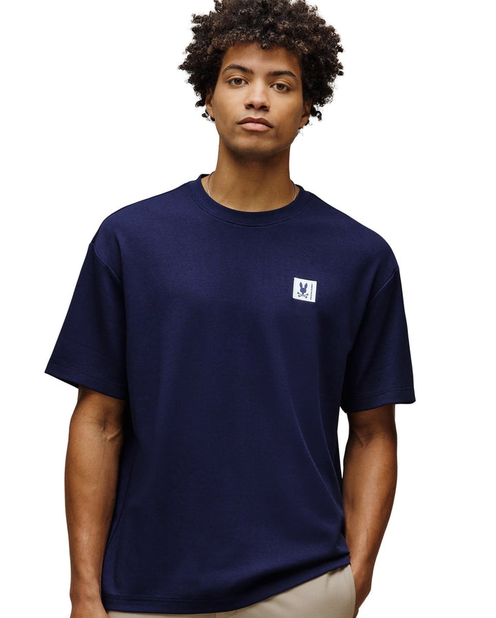 PSYCHO BUNNY NIÑO TSHIRT HOLGADA INTERLOCK STELLAN