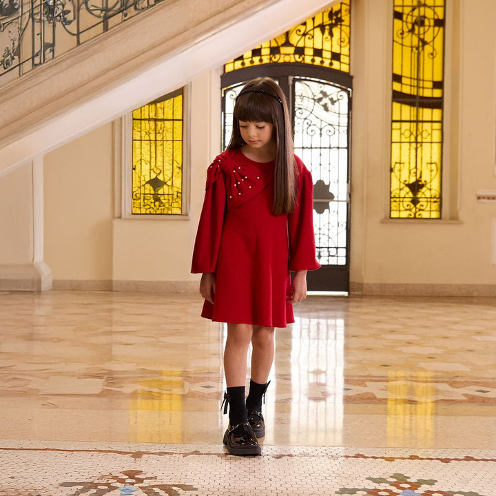 MILON NIÑA VESTIDO ROJO