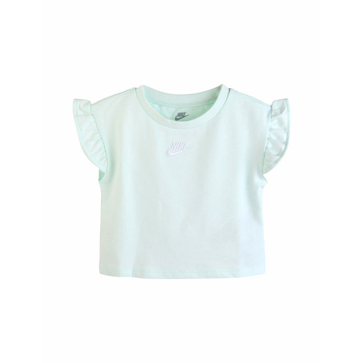 NIKE NIÑA CONJ. DE SHORT NKG FRENCH TERRY BARELY GREEN