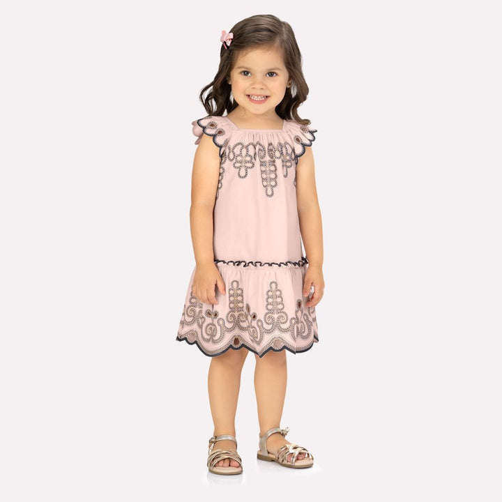 MILON NIÑA VESTIDO ROSADO