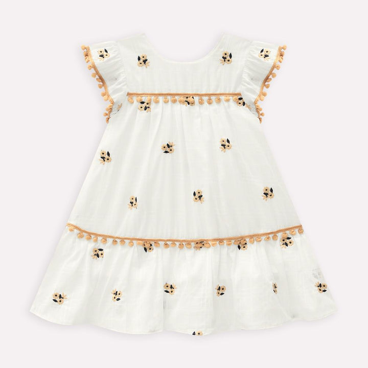 MILON NIÑA VESTIDO BLANCO