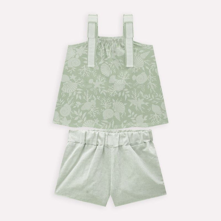 MILON NIÑA CONJ. DE SHORT MENTA