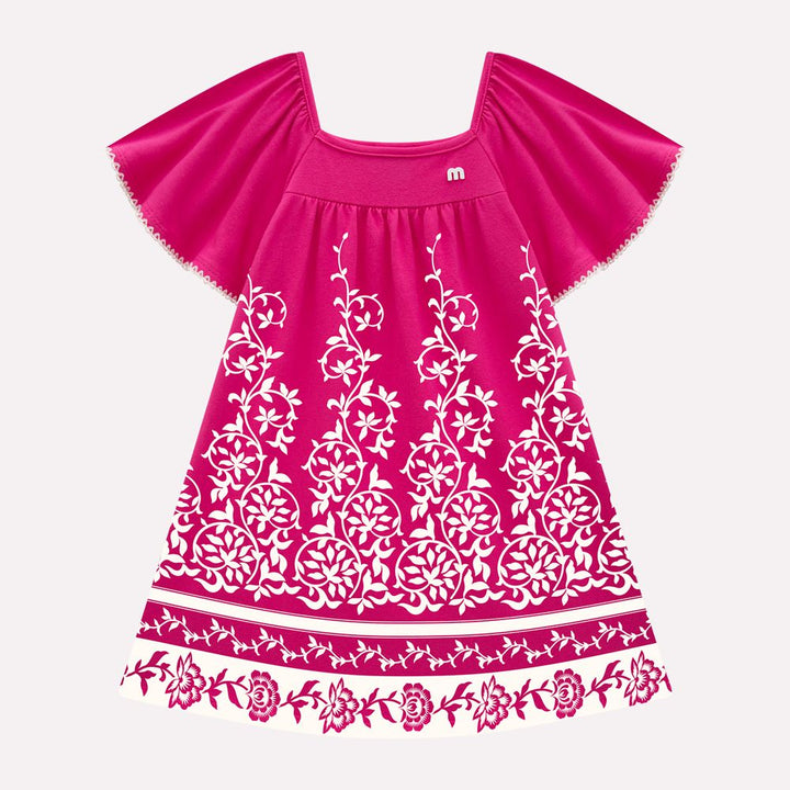 MILON NIÑA VESTIDO FUCSIA