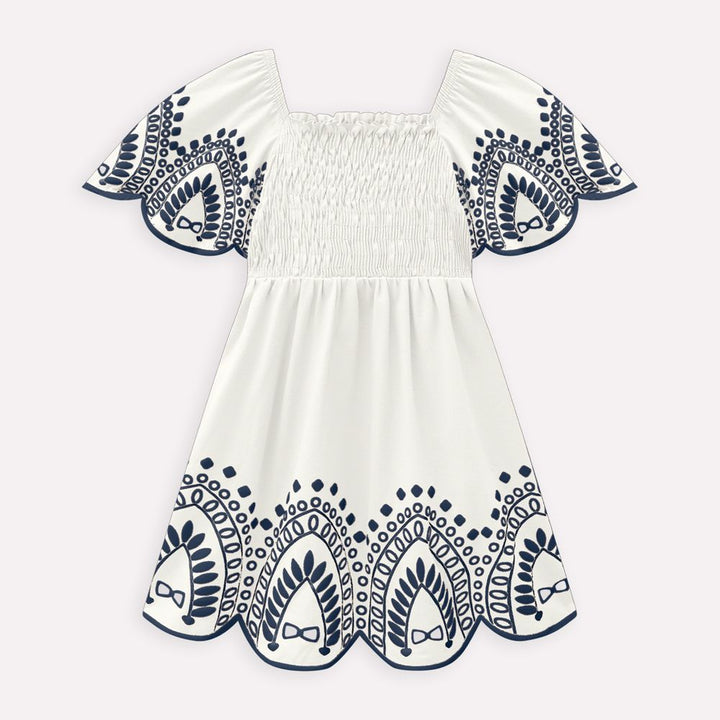 MILON NIÑA VESTIDO BLANCO