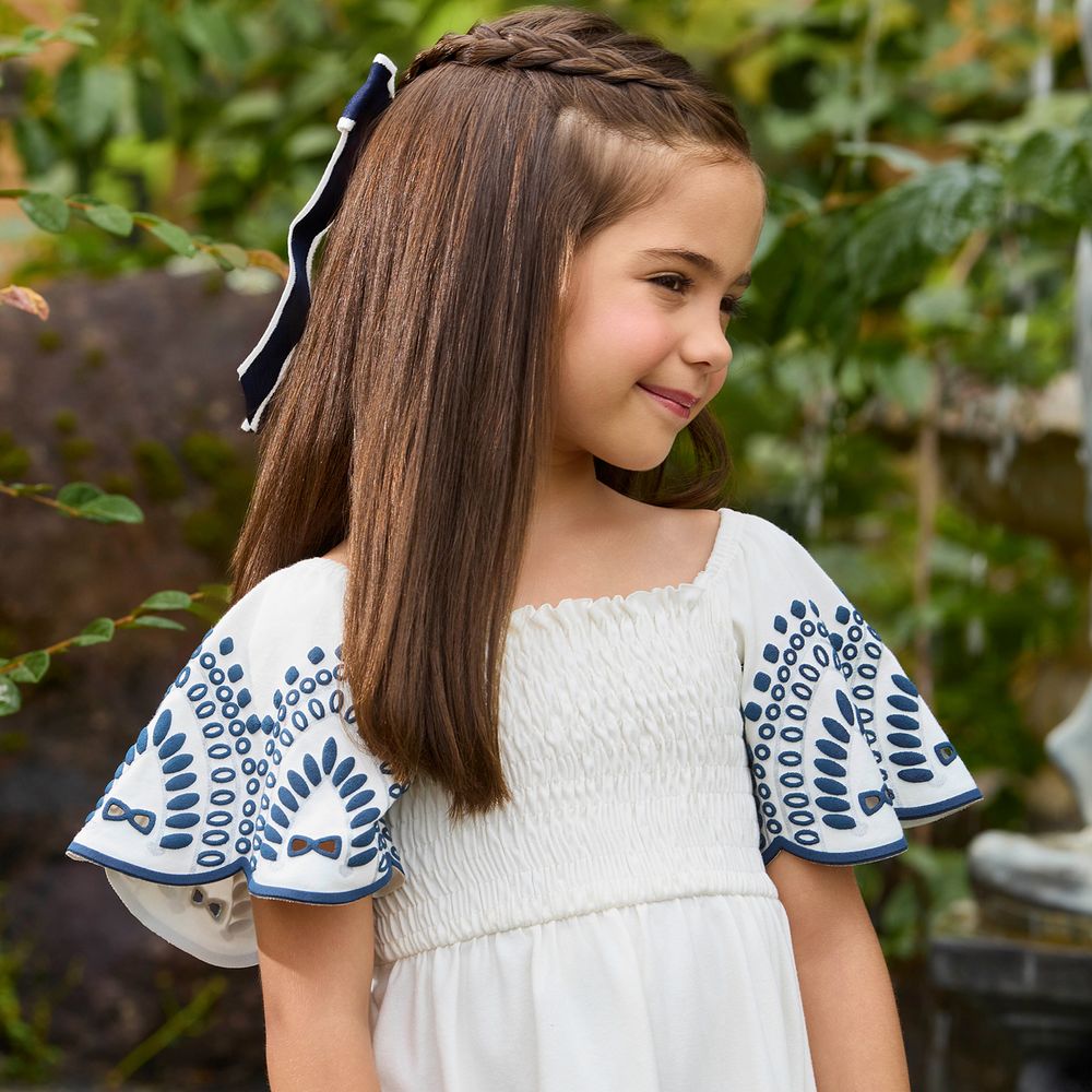 MILON NIÑA VESTIDO BLANCO