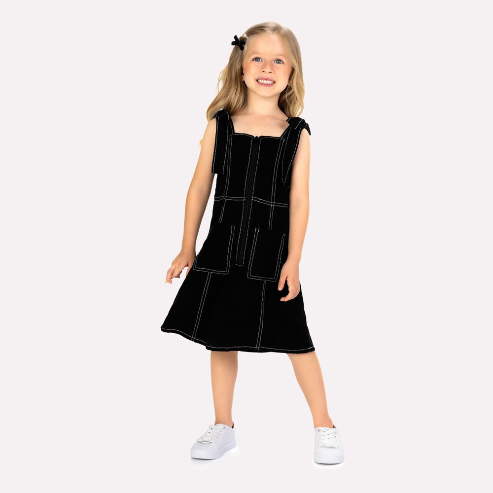 MILON NIÑA VESTIDO NEGRO