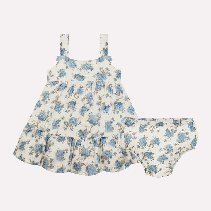 MILON BEBE NIÑA VESTIDO CON BRAGA BLANCO