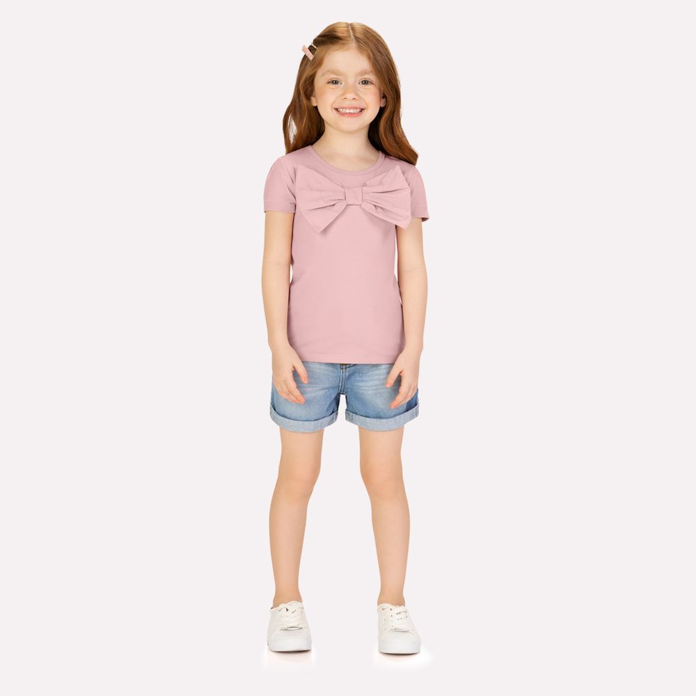 MILON NIÑA BLUSA ROSADO