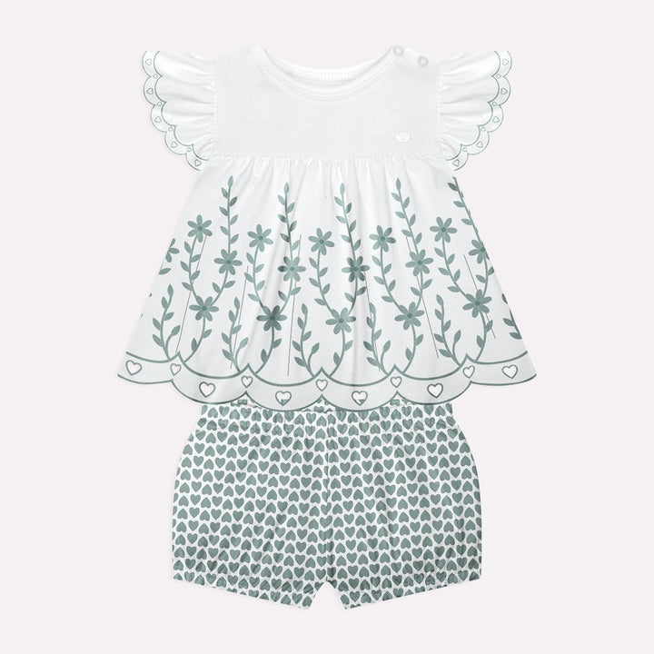 Conjunto de Short para Bebé Niña Milon