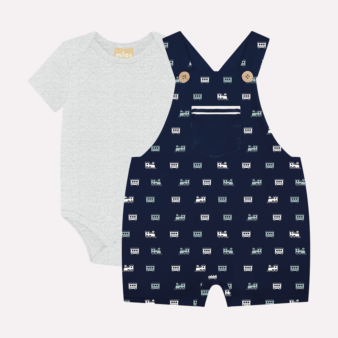 Conjunto de Overol para Bebé Niño Milon