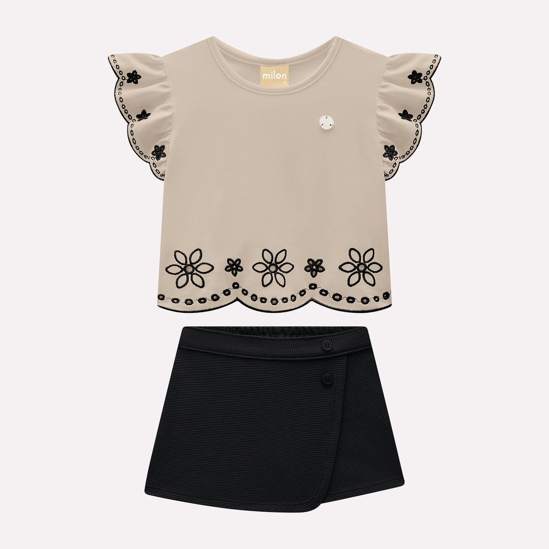 Conjunto de Falda para Niña Milon