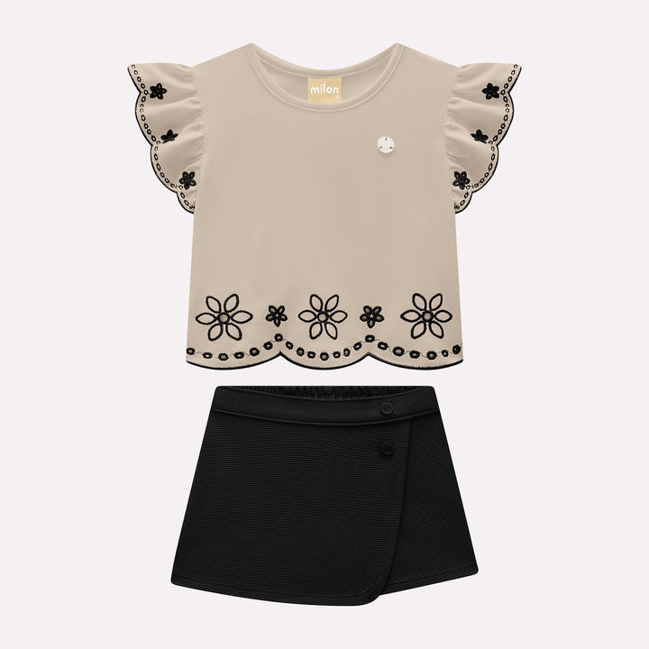 Conjunto de Falda para Niña Milon