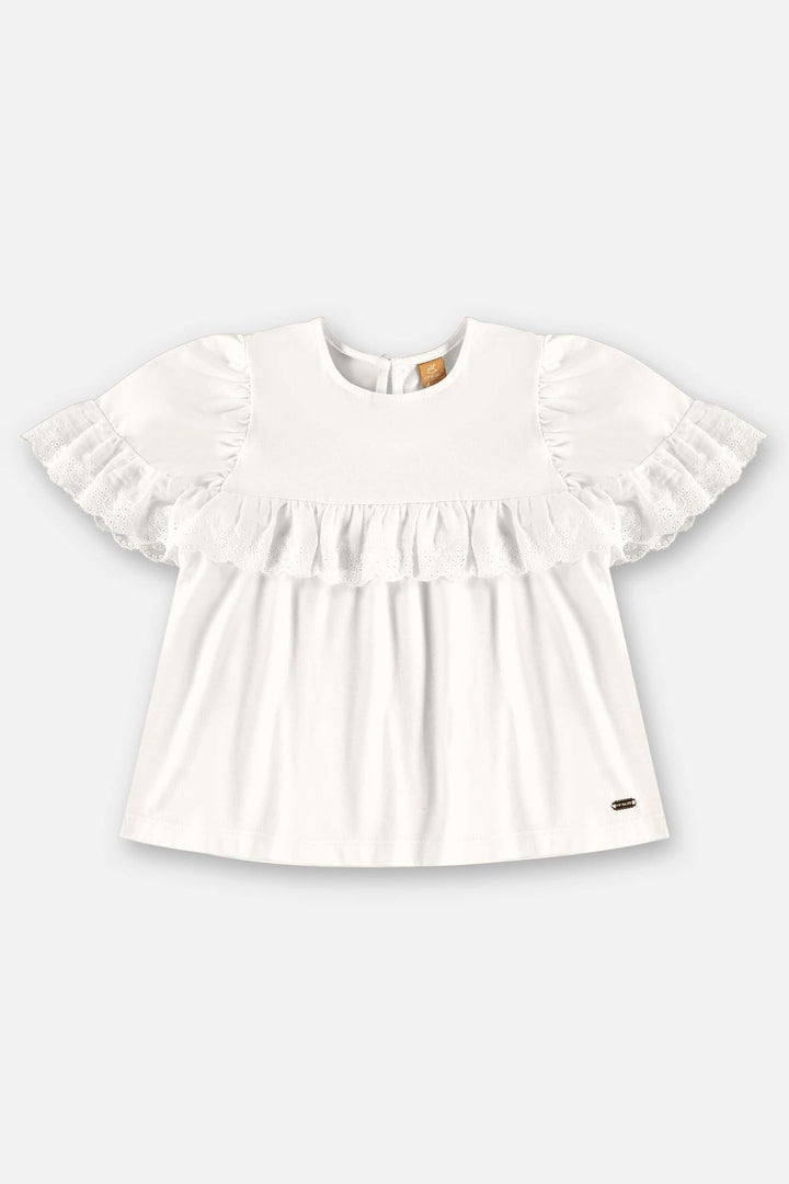 UP BABY NIÑA CAMISA Y BLUSA NATURAL
