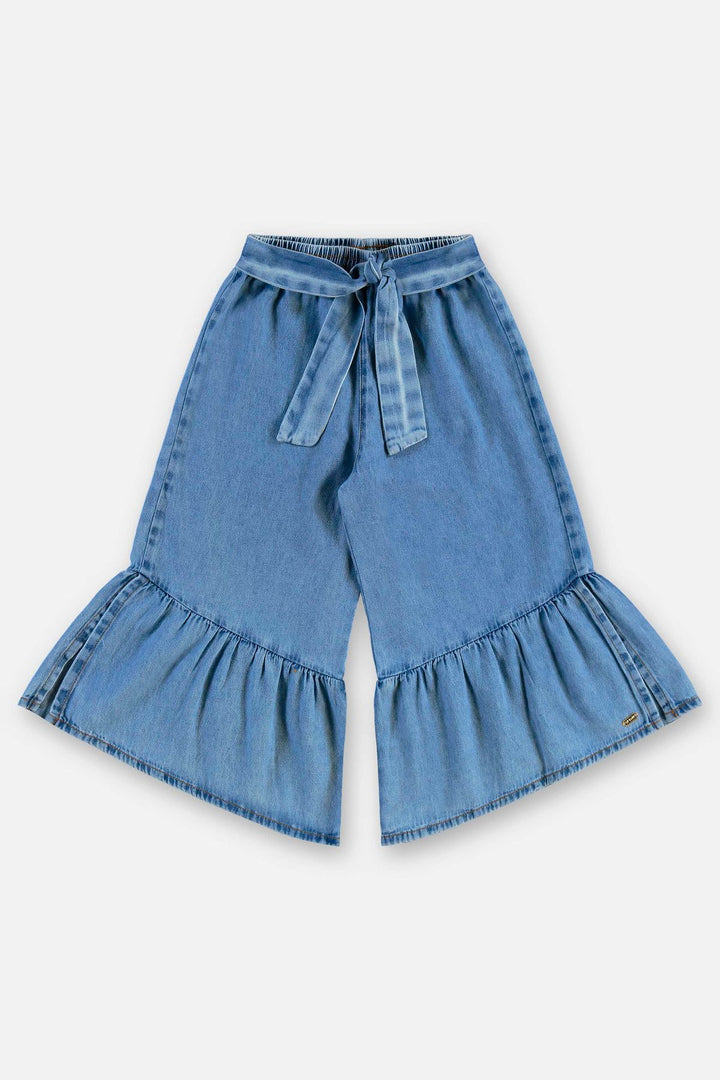 UP BABY NIÑA PANTALON AZUL CLARO