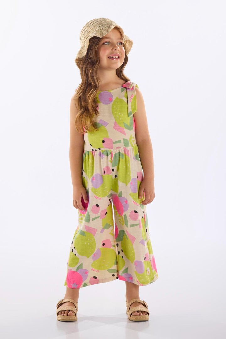 UP BABY NIÑA ROMPER ABSTRATO