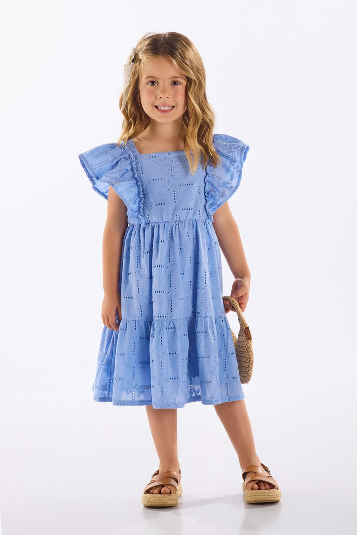 UP BABY NIÑA VESTIDO AZUL SERENO