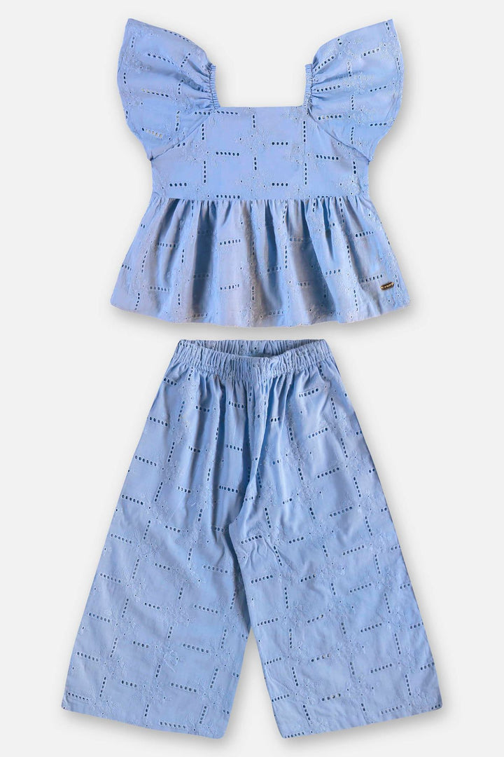 UP BABY NIÑA CONJ. DE PANTALON AZUL SERENO