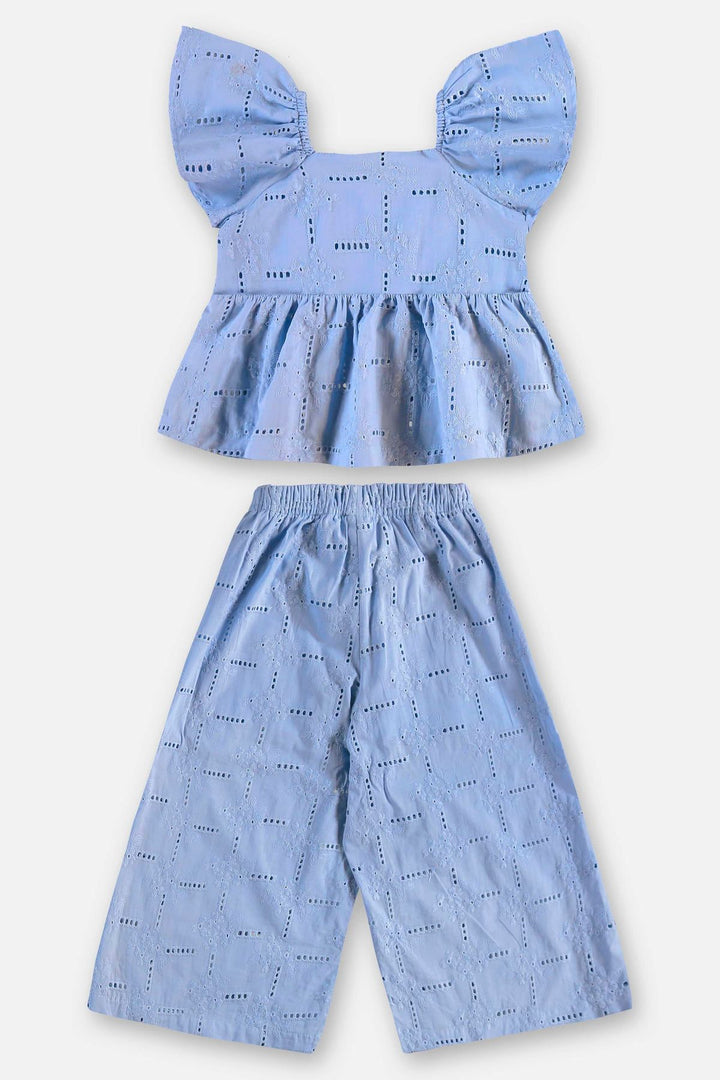 UP BABY NIÑA CONJ. DE PANTALON AZUL SERENO