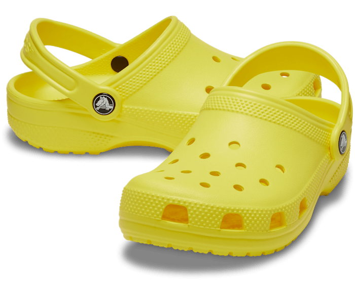 CROCS NIÑA CHANCLETA CLASSIC CLOG T CYBER YELLOW