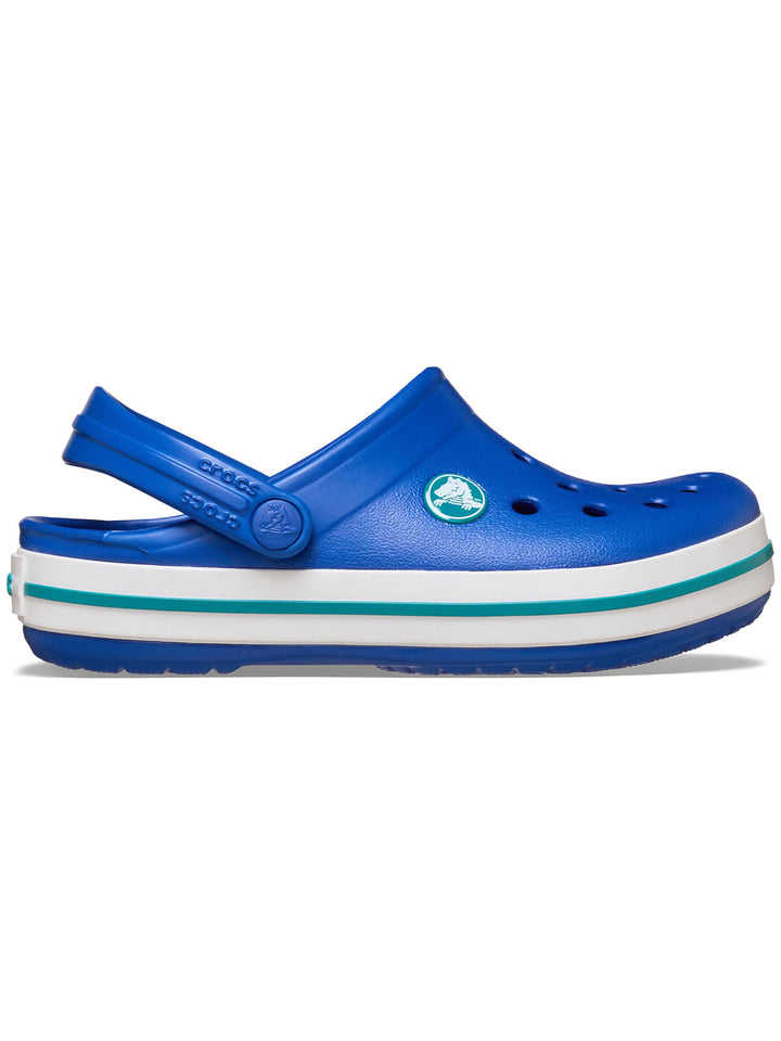 CROCS NIÑO CHANCLETA CLOG T BLUE BOLT/TURBO TEAL