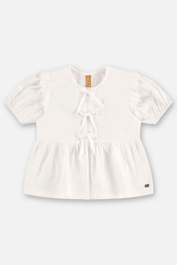 UP BABY NIÑA CAMISA Y BLUSA NATURAL
