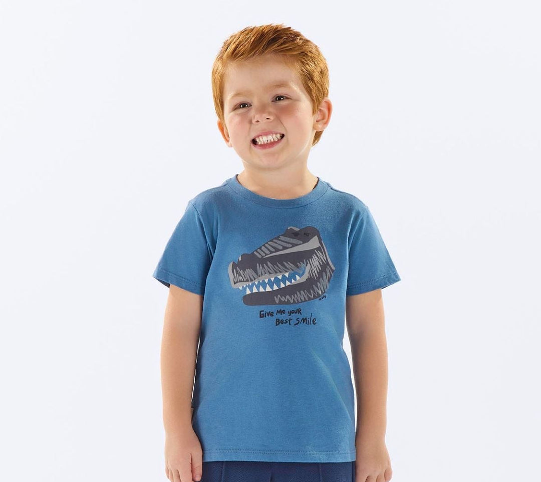 UP BABY NIÑO TSHIRT AZUL CAPTAIN'S