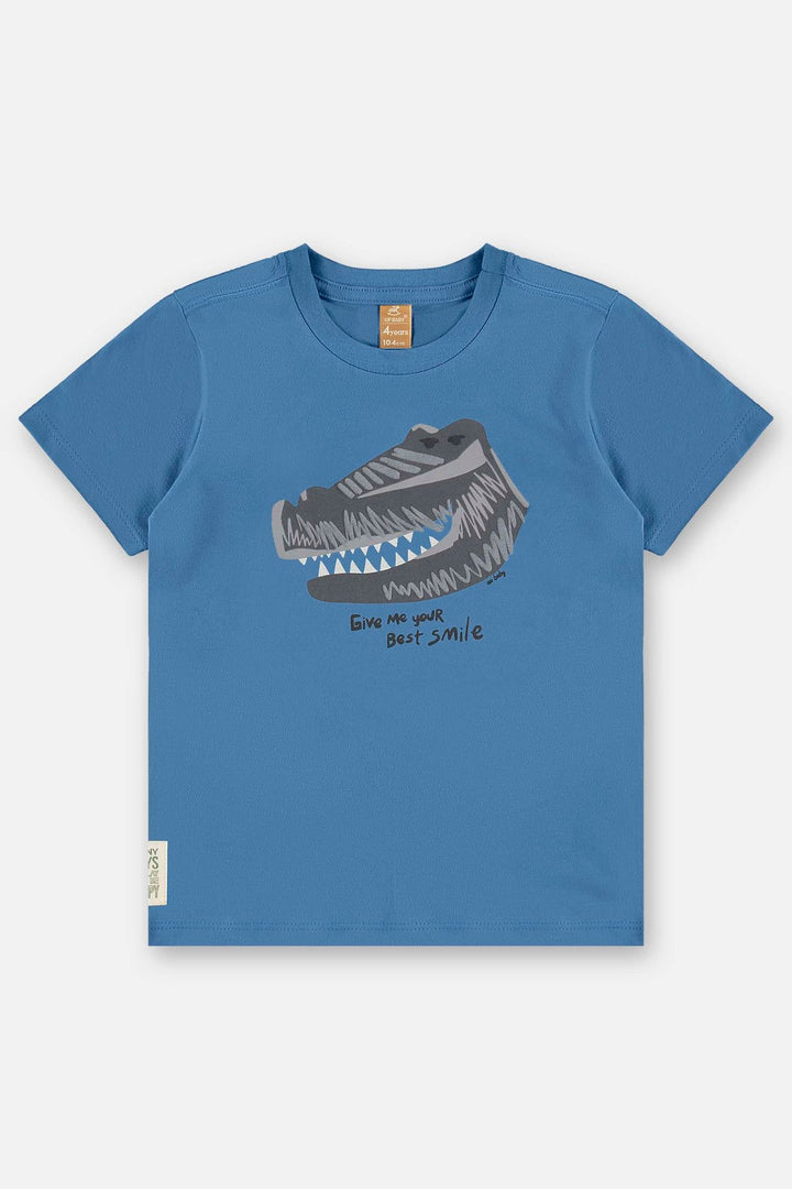 UP BABY NIÑO TSHIRT AZUL CAPTAIN'S