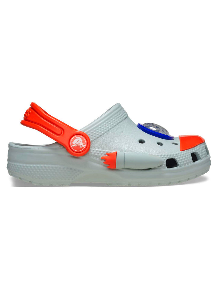CROCS NIÑO CHANCLETA CLASSIC ROCKET SHIP CLOG T MIRAGE