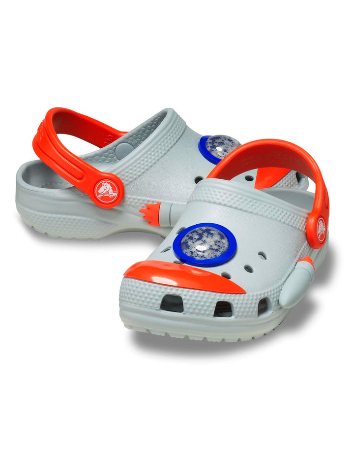 CROCS NIÑO CHANCLETA CLASSIC ROCKET SHIP CLOG T MIRAGE