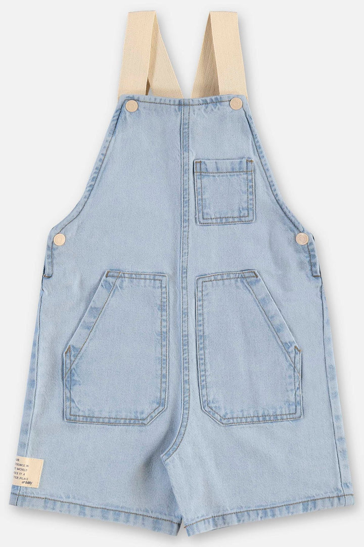 UP BABY NIÑO OVEROL AZUL CLARO