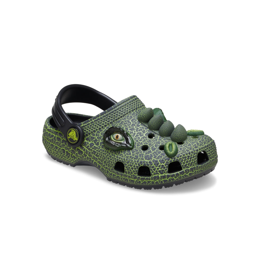 CROCS NIÑO CHANCLETA-CLASSIC IAM SCARY DINO CLOG T-BLACK
