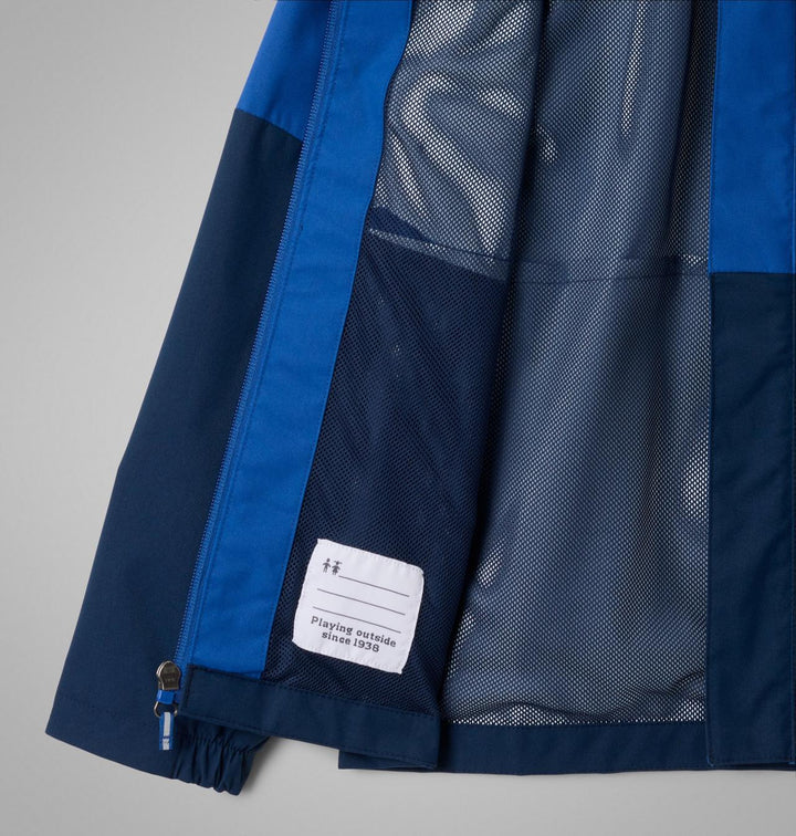 COLUMBIA NIÑO ABRIGO HIKEBOUND II MOUNTAIN BLUE/COLLEGIATE NAVY