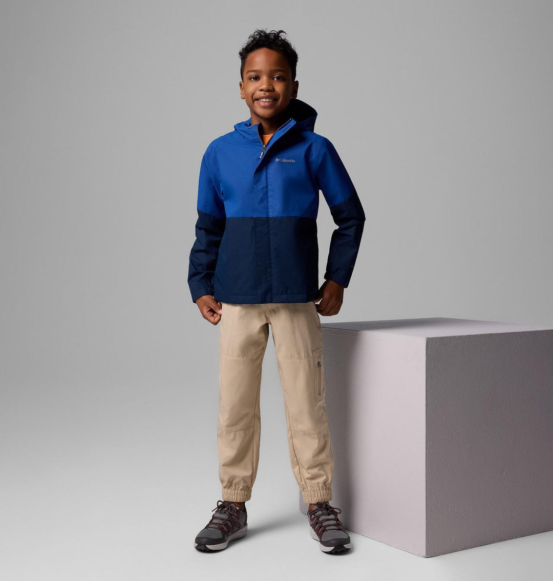 COLUMBIA NIÑO ABRIGO HIKEBOUND II MOUNTAIN BLUE/COLLEGIATE NAVY