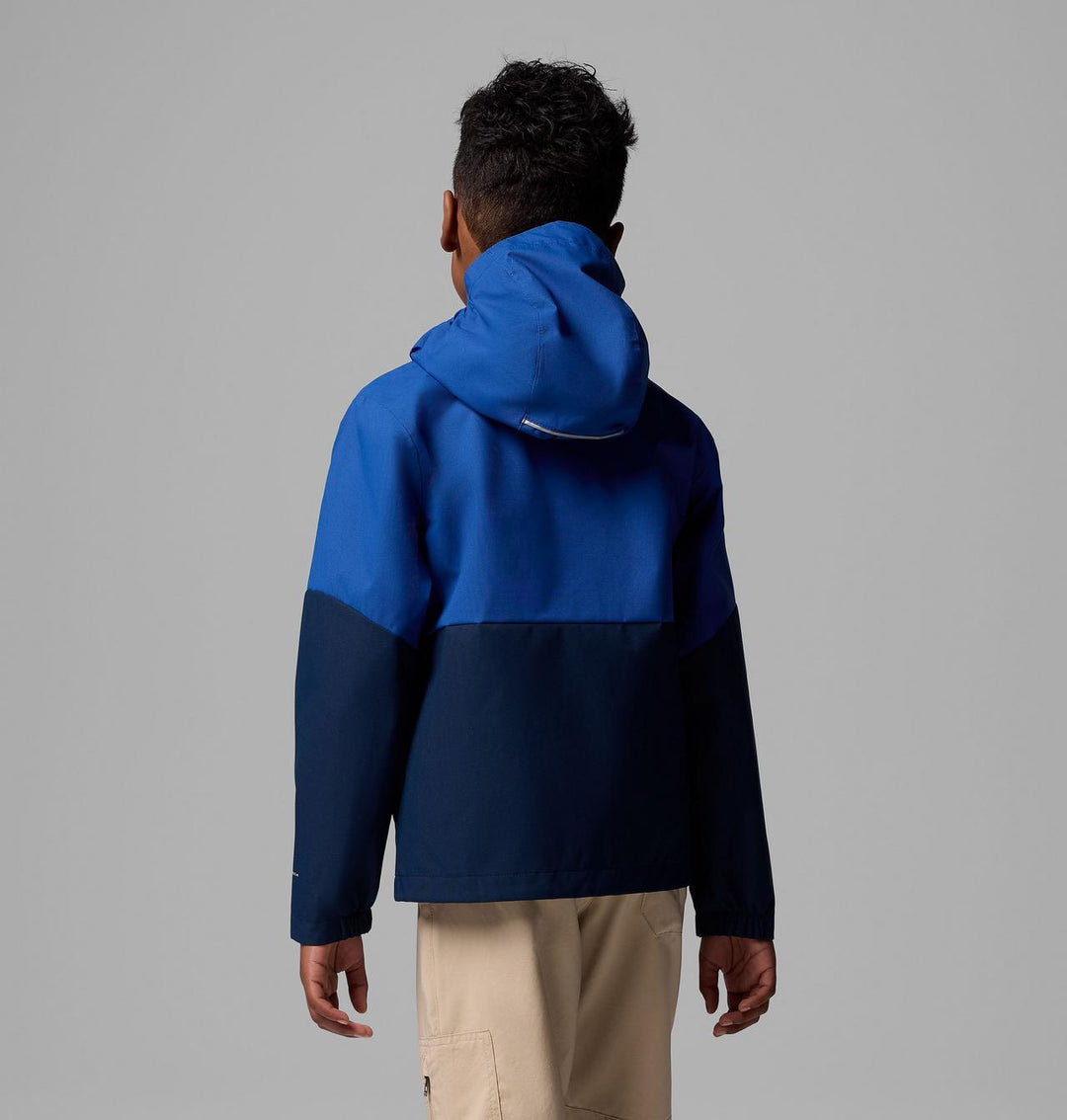 COLUMBIA NIÑO ABRIGO HIKEBOUND II MOUNTAIN BLUE/COLLEGIATE NAVY
